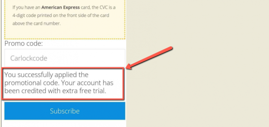 How to use CarLock Ambassadors Promo Code at Activation - CarLock