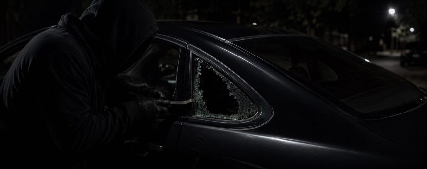 quarter car window theft carlock security alarm