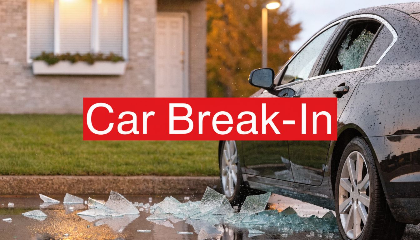 Car Broken Into What To Do: Your Immediate Action Plan