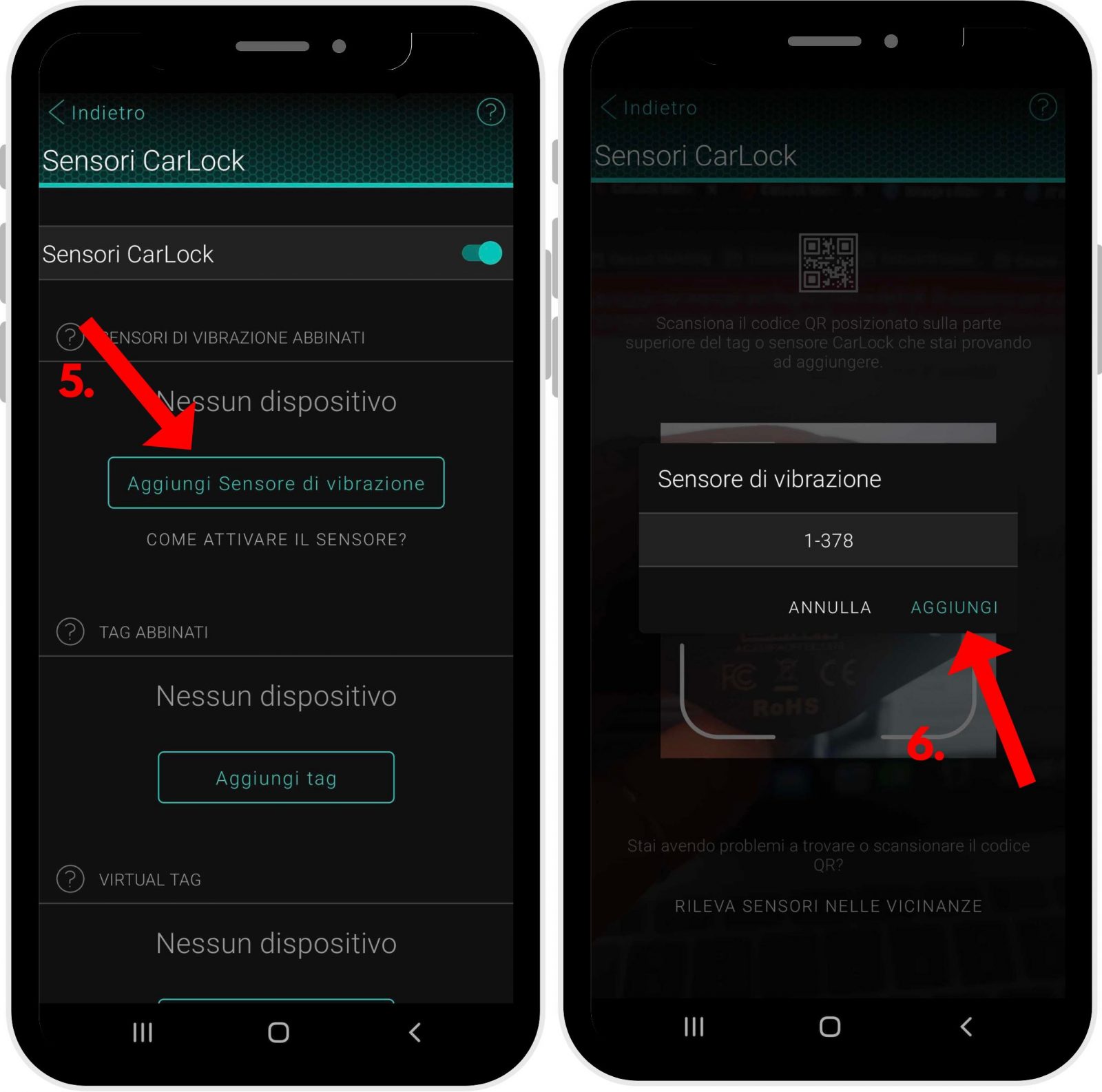 Sensore Di Vibrazione CarLock BT | Antifurto Per Auto | Rileva Movimenti Portiere E Oggetti Di Valore - Foto 9